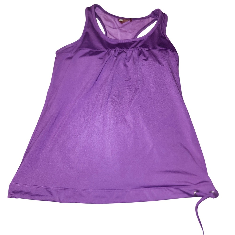Athleta Purple Racerback Tank Top Athletic Workout Shirt Women‎ Size M